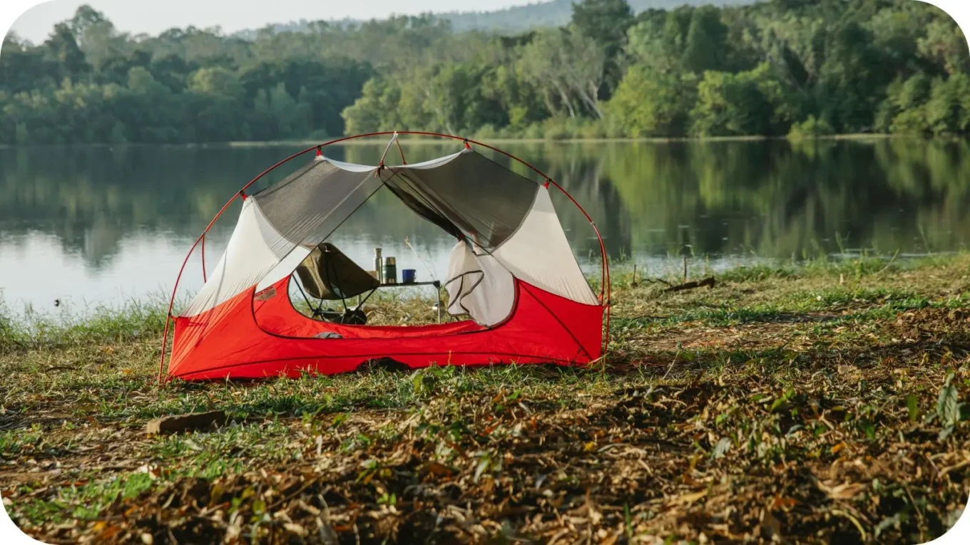 Equipamentos para pesca e camping